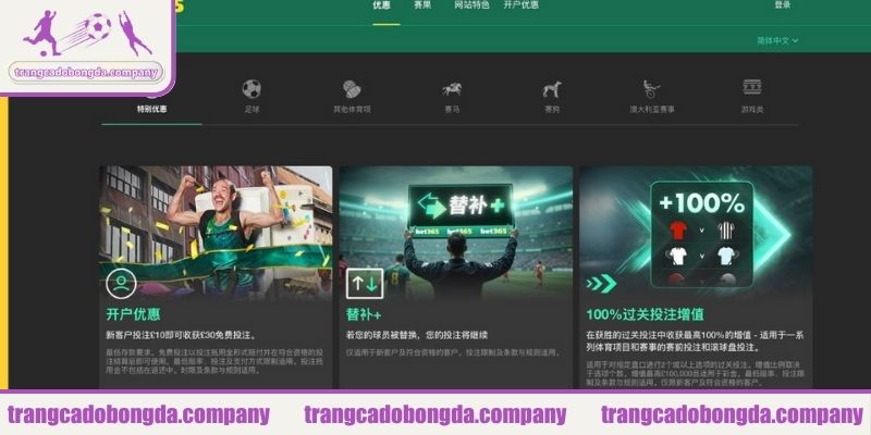 Ưu điểm nổi bật tại BET365