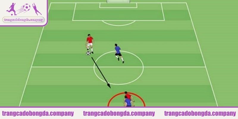 Sử dụng các đường chuyền dài vượt tuyến Pressing tầm cao là gì?